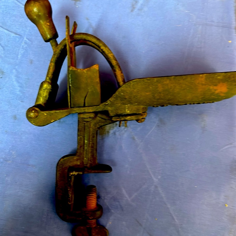 Vintage cherry pitter